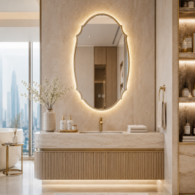 ArcQuay JMY-S0025 Stainless Steel LED Smart Mirror