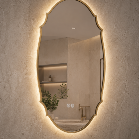 ArcQuay JMY-S0025 Stainless Steel LED Smart Mirror — product view 2