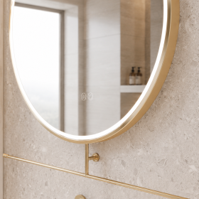 ArcQuay JMY-S0028 Stainless Steel LED Smart Mirror — product view 2