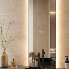 ArcQuay JMY-S0029 Stainless Steel LED Smart Mirror — product view 2