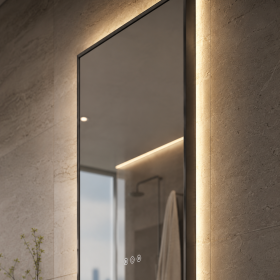 ArcQuay JMY-S0029 Stainless Steel LED Smart Mirror — product view 3