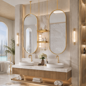 ArcQuay JMY-S0030 Stainless Steel LED Smart Mirror — product view 4