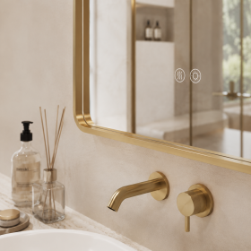 ArcQuay JMY-S0032 Stainless Steel LED Smart Mirror — product view 3