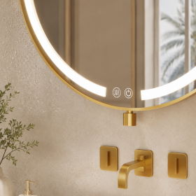 ArcQuay JMY-S0033 Stainless Steel LED Smart Mirror — product view 4