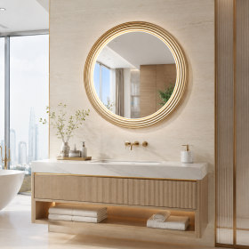 ArcQuay JMY-S0034 Stainless Steel LED Smart Mirror