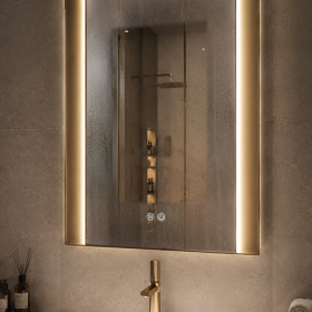 ArcQuay JMY-S0038 Stainless Steel LED Smart Mirror — product view 2
