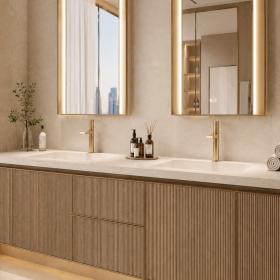 ArcQuay JMY-S0038 Stainless Steel LED Smart Mirror — product view 3