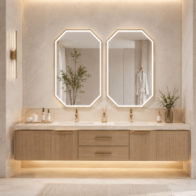ArcQuay JMY-S0039 Stainless Steel LED Smart Mirror