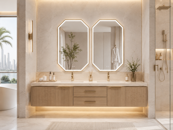 ArcQuay JMY-S0039 Stainless Steel LED Smart Mirror