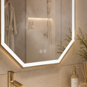 ArcQuay JMY-S0039 Stainless Steel LED Smart Mirror — product view 3