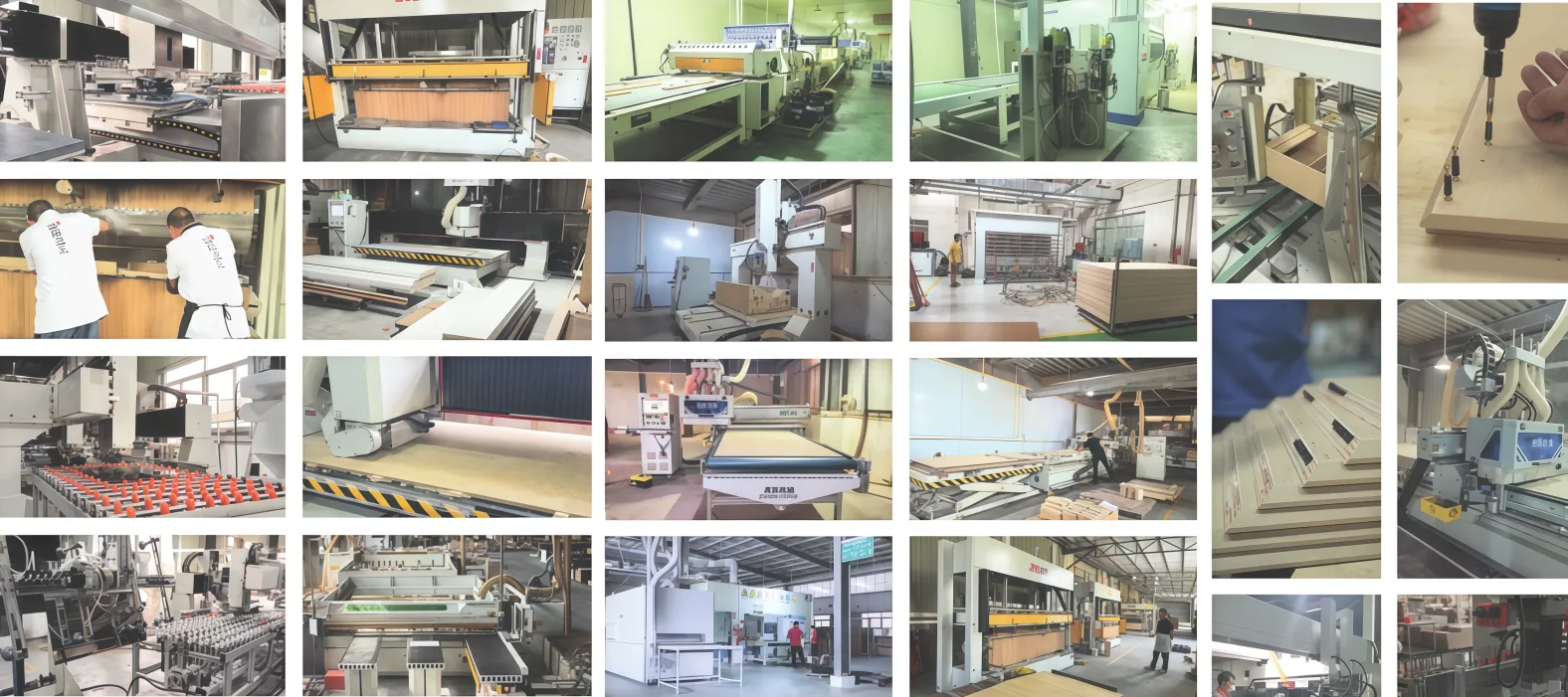 ArcQuay production equipment and team members working across manufacturing stages