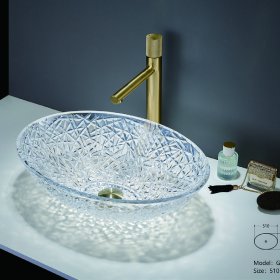 ArcQuay Celestial Series Crystal Basin — product view 3