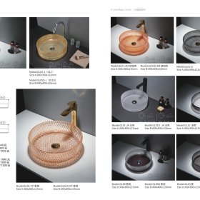 Round Crystal Basin Series