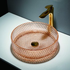 Round Crystal Basin Series — product view 2