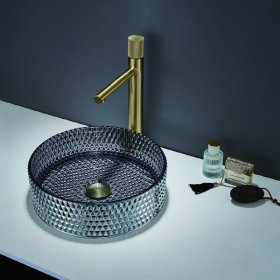 Round Crystal Basin Series — product view 3