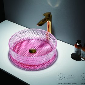 Round Crystal Basin Series — product view 4