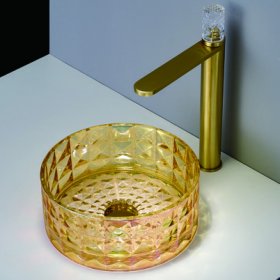 ArcQuay Delicate Series Crystal Basin — product view 3